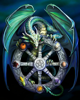 Без бренда «Дракон на магическом круге» в Кургане