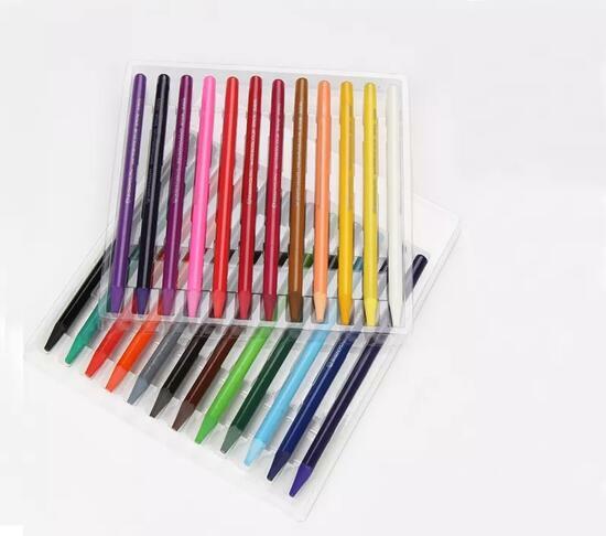 Тип товара Акварельные цветные карандаши бездревесные "Две картинки" 24 шт.