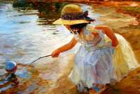 Без бренда «Девочка пытается спасти мяч» в Кургане в интернет-магазине  Без бренда «Девочка пытается спасти мяч» в Кургане