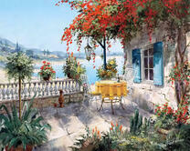 Без бренда «Летняя терраса у залива (20шт)» в Кургане