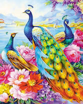 Без бренда «Изящные павлины (20шт)» в Кургане