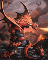 Без бренда «Коробка 20 шт: Дракон на скале» в Кургане