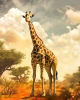 Без бренда «Красивый жираф в солнечный день» в Кургане в интернет-магазине  Без бренда «Красивый жираф в солнечный день» в Кургане