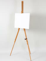 Без бренда «Коробка 12 шт.: Мольберт Две картинки тренога, деревянный» в Кургане