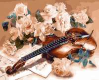 Без бренда «Белые розы и скрипка» в Кургане в интернет-магазине Без бренда «Белые розы и скрипка» в Кургане