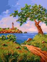 Вид на маяк