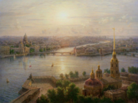 Без бренда «Вид на Петропавловскую крепость» в Кургане в интернет-магазине  Без бренда «Вид на Петропавловскую крепость» в Кургане