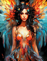 Без бренда «Девушка в ярком костюме в стиле фэнтези» в Кургане в интернет-магазине Без бренда «Девушка в ярком костюме в стиле фэнтези» в Кургане