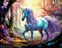 Без бренда «Единорог в фэнтезийном лесу» в Кургане в интернет-магазине  Без бренда «Единорог в фэнтезийном лесу» в Кургане